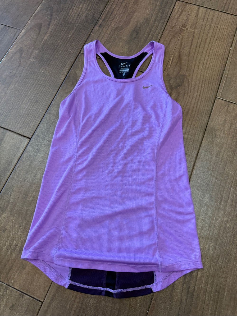 Nike Women's Racerback Running Tank Top Purple Size XS